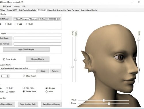 TS4 MorphMaker by CmarNYC