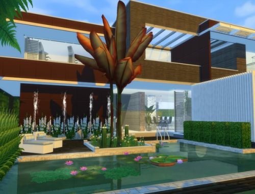 Kiera modern home by Suzz86