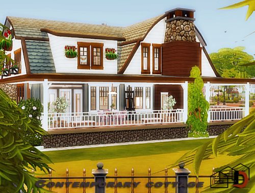Contemporary cottage by Danuta720