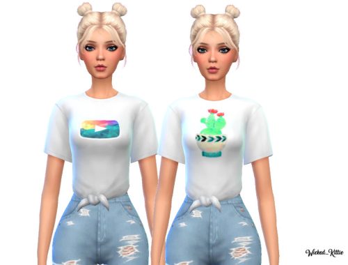 Wicked Tied Tees- Mesh Needed