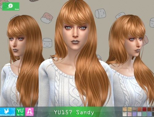 YU157 Sandy hair at Newsea Sims 4