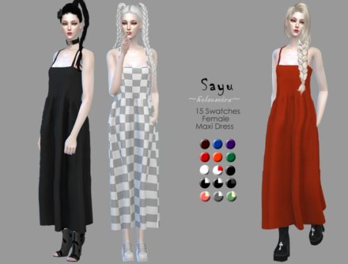 SAYU Maxi Dress by Helsoseira