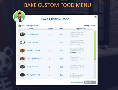 Spooky Cookies ? TS4 Edition (Updated ? 23rd Dec 2017)