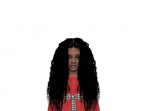 GABRIELLA HAIR KIDS AND TODDLER by Thiago Mitchell at REDHEADSIMS