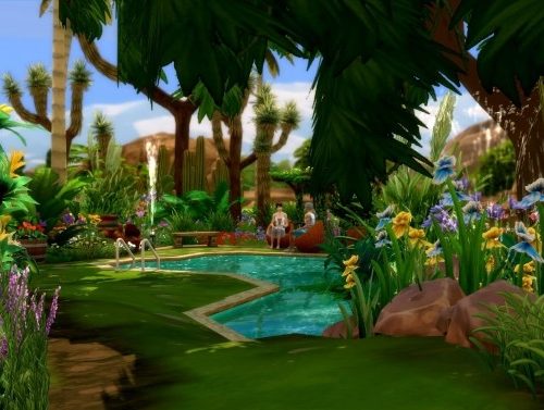 1 rue de l’Oasis house by chipie-cyrano at L’UniverSims