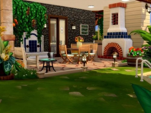 1 rue de l’Oasis house by chipie-cyrano at L’UniverSims