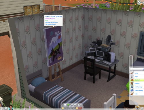 Work hard as a painter