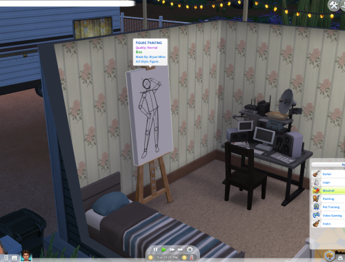 Work hard as a painter