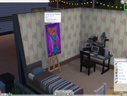 Work hard as a painter