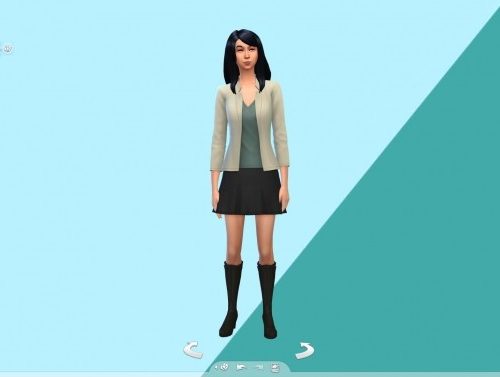 10 CAS Backgrounds in different Colors by ItsShuno at Mod The Sims