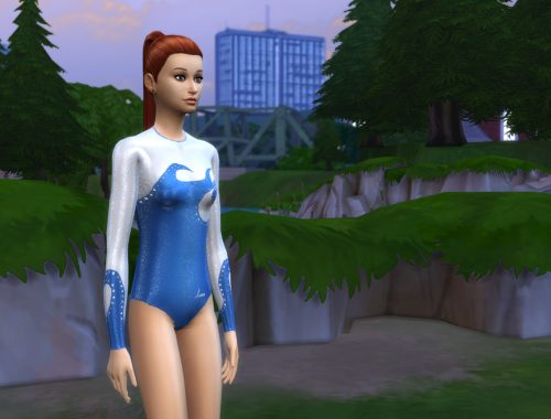 Alyouksa Mystique Gymnastics Leotards Model 3