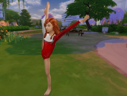 Alyouksa Mystique Gymnastics Leotards Model 2