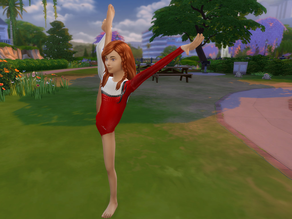 Alyouksa Mystique Gymnastics Leotards Model 2 - The Sims 4 Catalog
