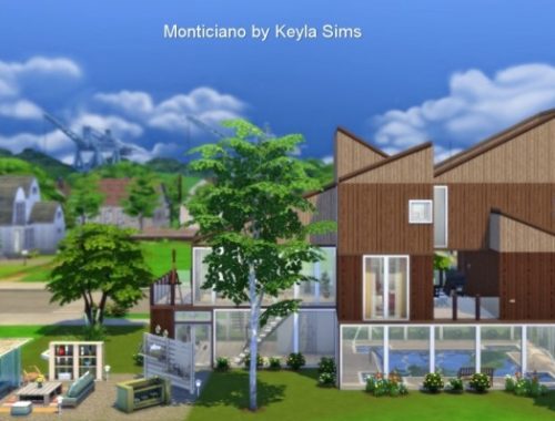 Monticiano House at Keyla Sims