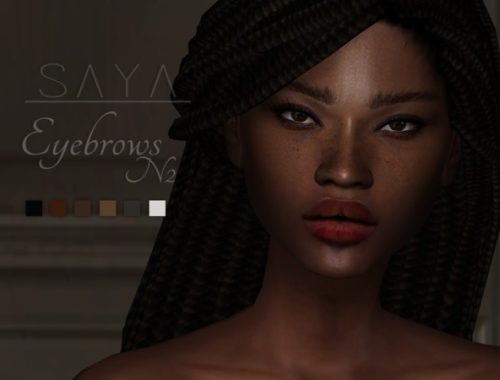 Eyebrows N2 by SayaSims