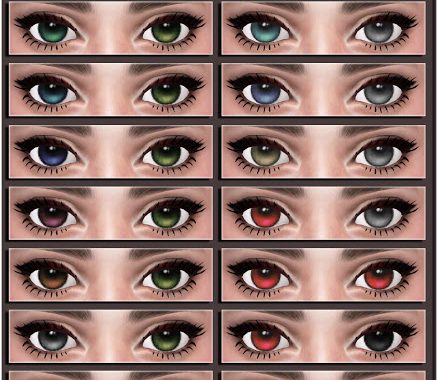 11 heterochromia eyes set 2 at All by Glaza