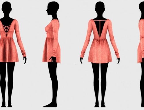 Luna Dress at Daisy Pixels
