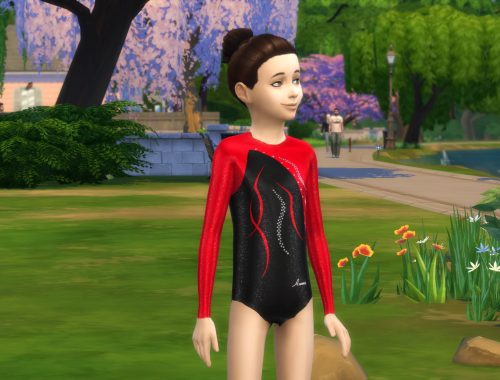 Alyouksa Mystique Gymnastics Leotards Model 1