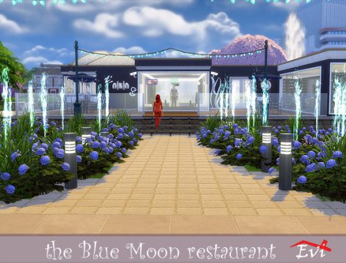 The Blue Moon restaurant by evi