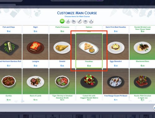 Custom Indian Food ? Paratha (Updated 10th Nov 2017