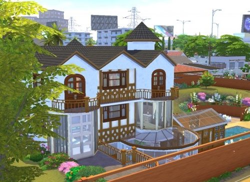 1257 Star Drive house by valbreizh at Mod The Sims