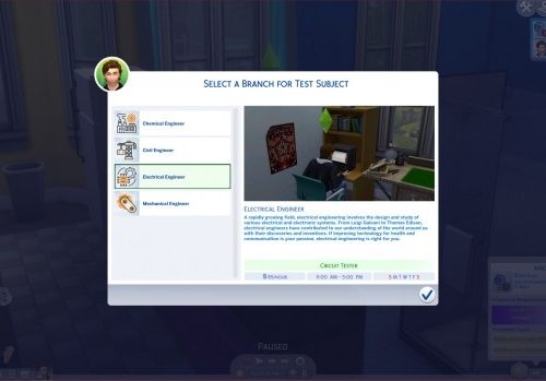 Engineering Career Mod by Simply_Sims8