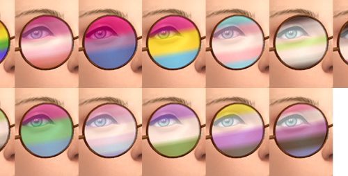 Pride Glasses at Tukete