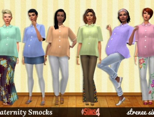Maternity Smocks at Strenee Sims