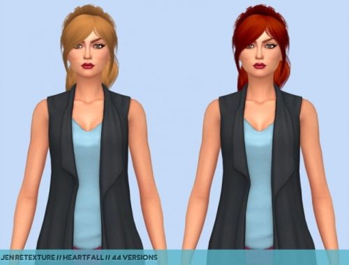 Hair retextures at Heartfall