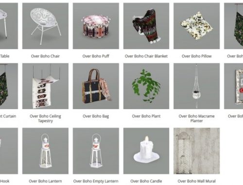 Overboho mix of modern and antique objects at Milla’s Creative Corner