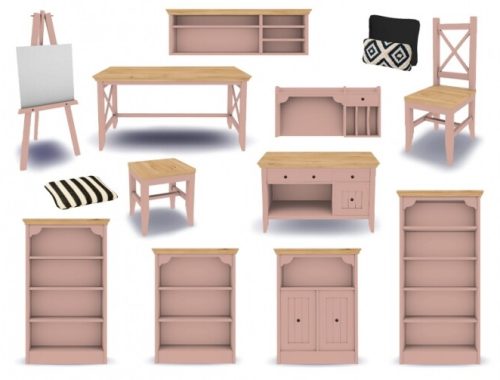 13p’s Office Nook Recolours at DK SIMS