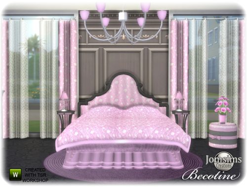 Becotine bedroom by jomsims