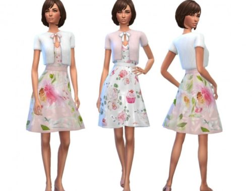 Perfectly Pastel Dress at SimPlistic