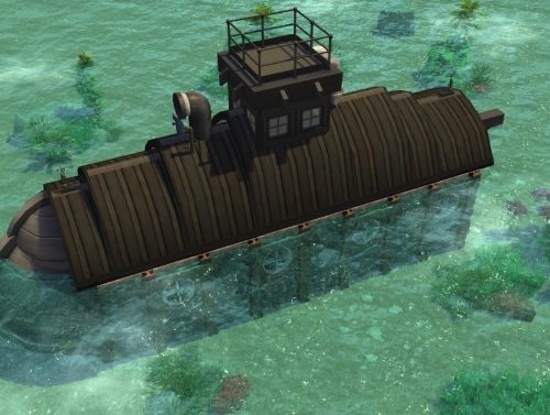Submarine at Akai Sims – kaibellvert