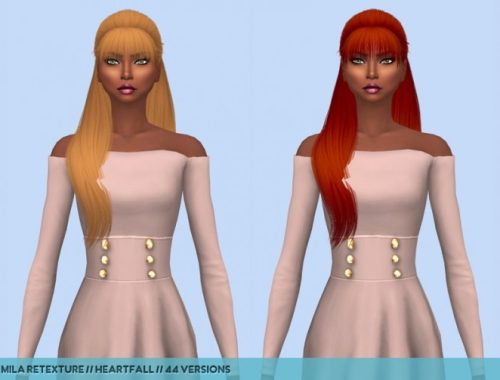 Hair retextures at Heartfall