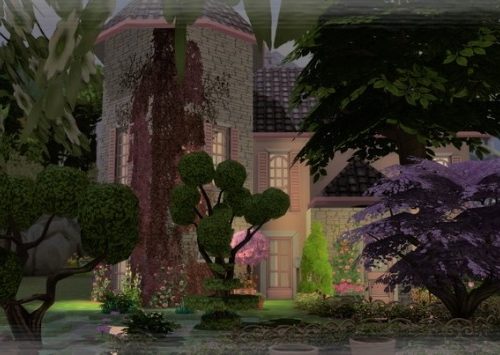 Charme house by Mich-Utopia at Sims 4 Passions