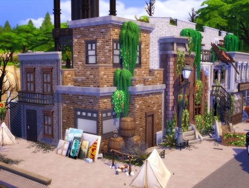 Apocalyptic Town at Akai Sims – kaibellvert