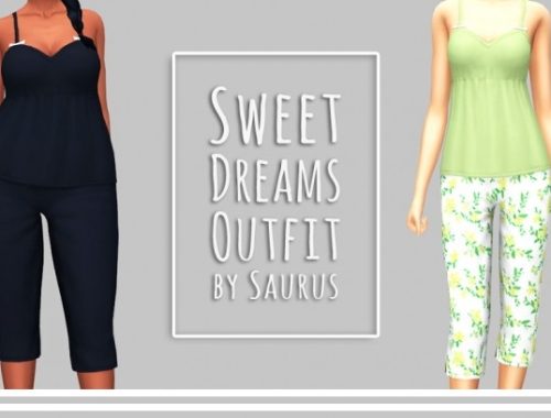 Pajama Party Collection at Saurus Sims