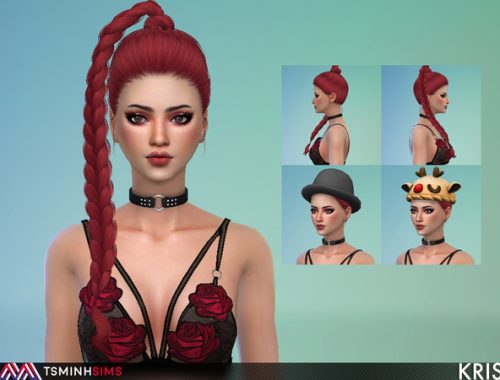 Kris Hair 61 by TsminhSims