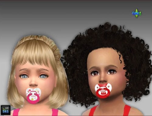PJs and pacifiers for toddler girls by Mabra at Arte Della Vita