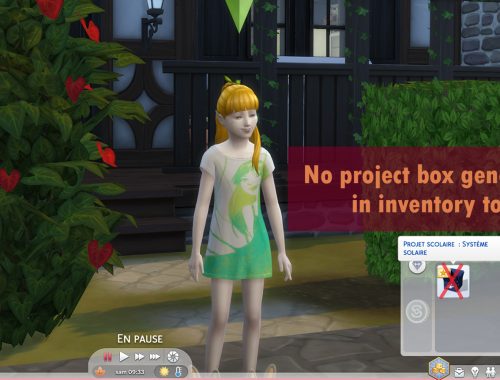 No more school project box