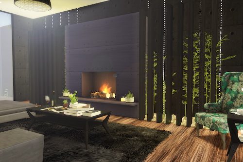 Black Lake Home at Lily Sims