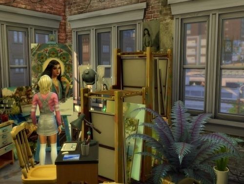 17 rue Dupiment industrial apartment by chipie-cyrano at L’UniverSims
