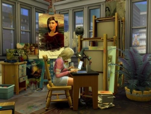 17 rue Dupiment industrial apartment by chipie-cyrano at L’UniverSims
