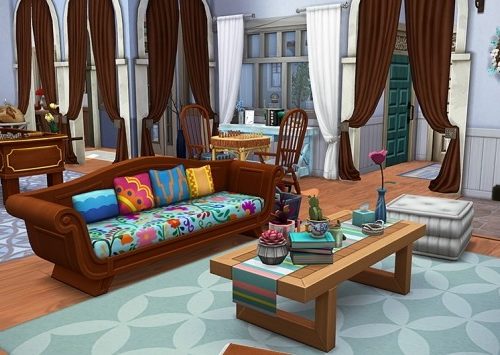 La Cour des Roses house by Rope at Simsontherope