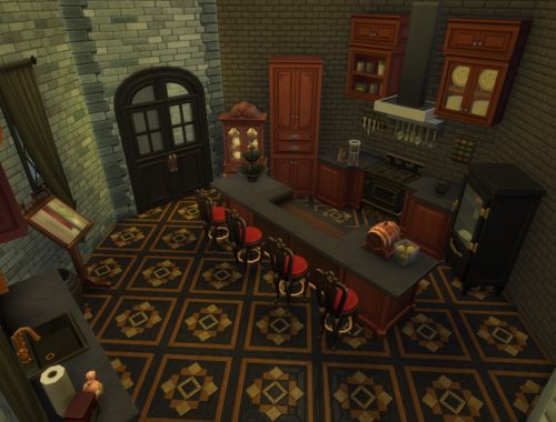 Villa Dhanavian: a vampire mansion for Fledermaus Bend
