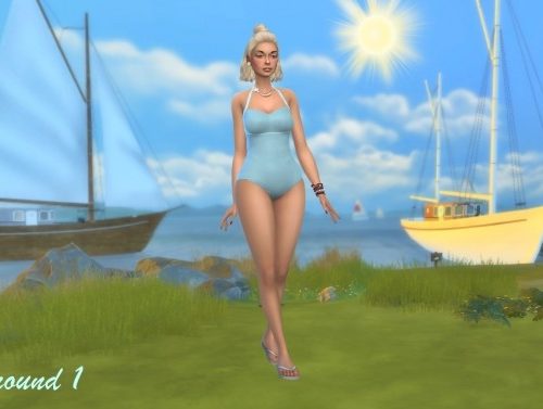 CAS Backgrounds Sea Rapture by Frau Engel at Annett’s Sims 4 Welt