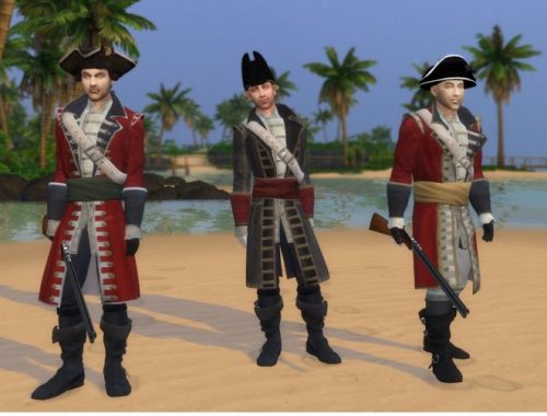 18th Century British Red Coat Soldier by Nutter-Butter-1 at Mod The Sims