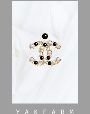 19 Prefall Collection: Brooch & Earrings at Yakfarm
