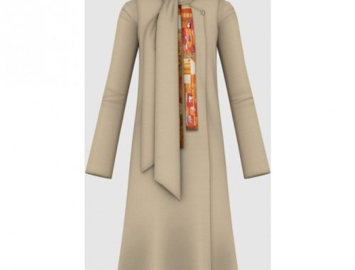 1920s Day Dress 01 at Happy Life Sims